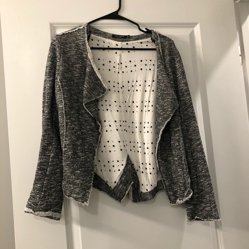 Grey Max Jeans Coat
